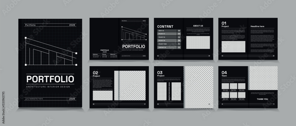 Portfolio Size Guide Architecture and interior portfolio design, Architecture Portfolio ...
