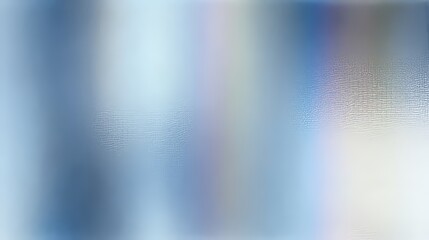 Aufkleber - Shiny silver foil texture with soft pastel blue gradient and glossy surface, featuring holographic light reflection, abstract metallic pattern, smooth and elegant iridescent background