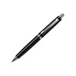 © rosen thal - Black Ballpoint Pen, Elegant Style, Isolated on Transparent Background