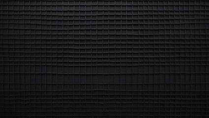 Poster - Black abstract textured metal background for website design template banner or webpage.