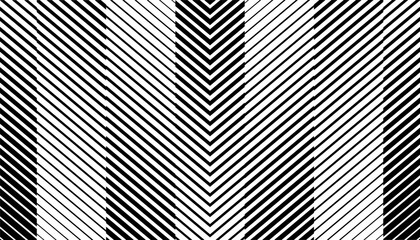 Poster - Smooth transition of geometric pattern with sharp arrows shape for sporty background and jersey design. Fully editable vector element. Vector Format Illustration 