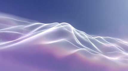 Poster - Abstract Purple and Pink Flowing Wave Background