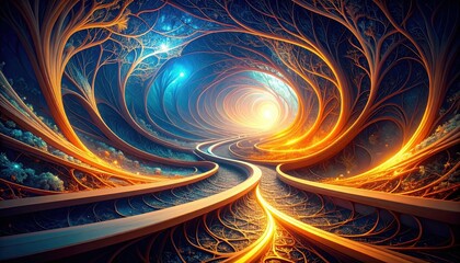 Poster - Abstract Pathway of Unfolding Narratives with Branching Storylines
