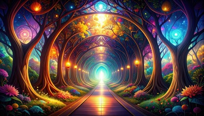Poster - Abstract Visualization of Complex Pathway with Shapes and Forms