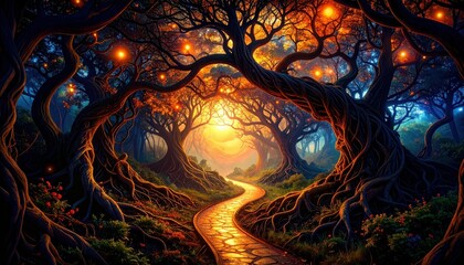 Poster - Abstract Visualization of Thoughts and Ideas in Interactive Pathways