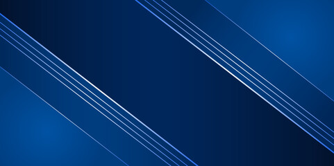 Poster - Dark blue modern business abstract background. 