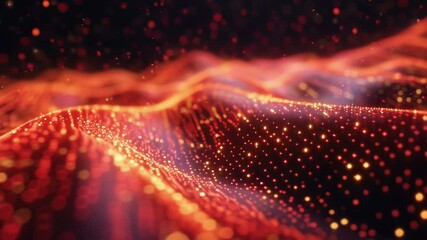Poster - A hazy image of a wave of light