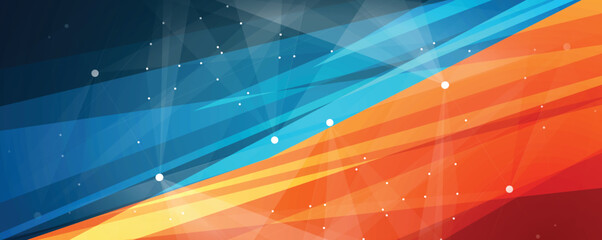 Aufkleber - Abstract futuristic high technology and science background with light effect