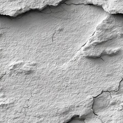 Poster - Detailed concrete texture features rough cracks and stains, providing a unique surface for artistic and design applications SEAMLESS PATTERN