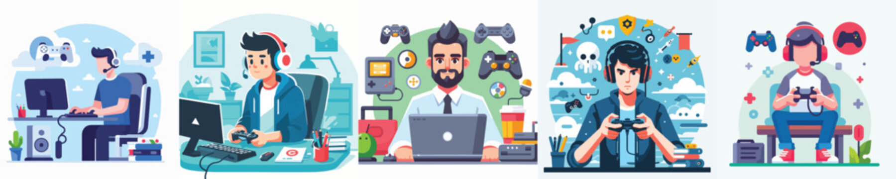 vector of a gamer