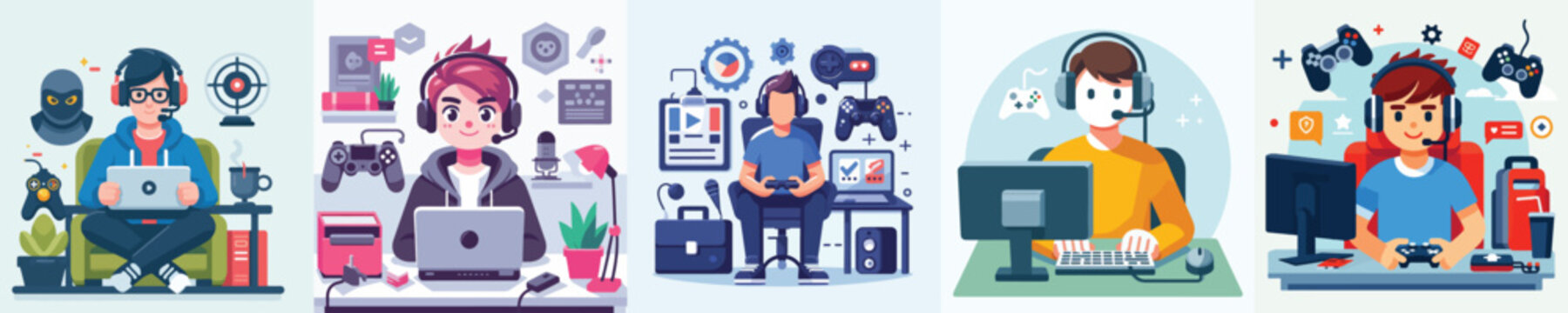 vector of a gamer
