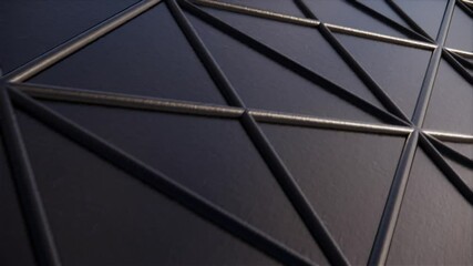 black panel pattern close up texture animation