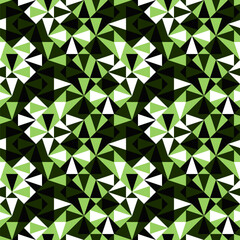 Aufkleber - Seamless geometric geometrical mosaic pattern background