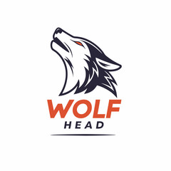 Poster - wolf logo vector, company logo illustration