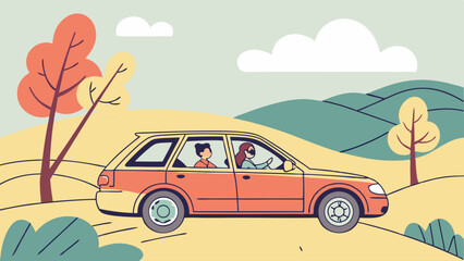  Autumnal Scenic Drive with Masked Passengers