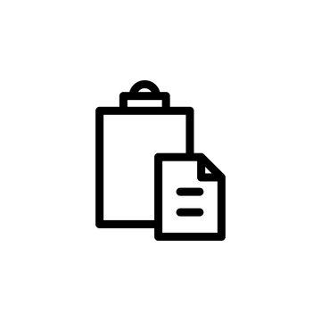 paste, duplicate button icon vector