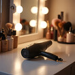 © Arief - Sleek Hair Dryer on Stylish Vanity Setup