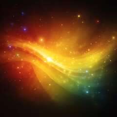 Poster - Abstract cosmic swirl