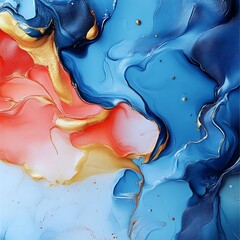 Poster - Abstract Fluid Art