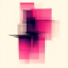 Poster - Abstract Geometric Composition