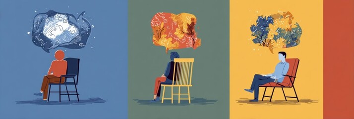 Poster - Exploring Therapy Options for PTSD With Cognitive Behavioral Therapy, EMDR, and Exposure Therapy in an Infographic Format