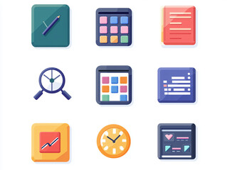 app icons set