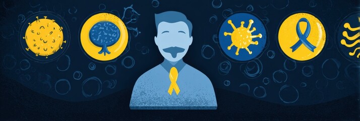 Poster - Understanding Cancer Risk Factors and Prevention Strategies for Men Through an Informative Infographic