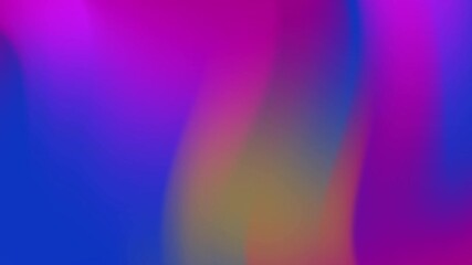 Poster - Abstract Gradient Color Motion Blue Purple and Pink Fluid Transition