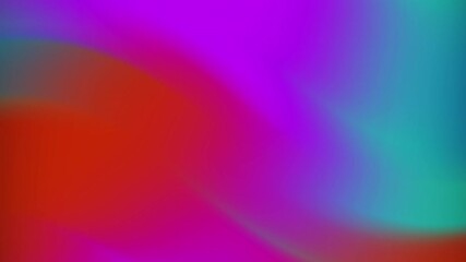 Poster - Abstract Gradient Color Motion Red Purple and Teal Transition