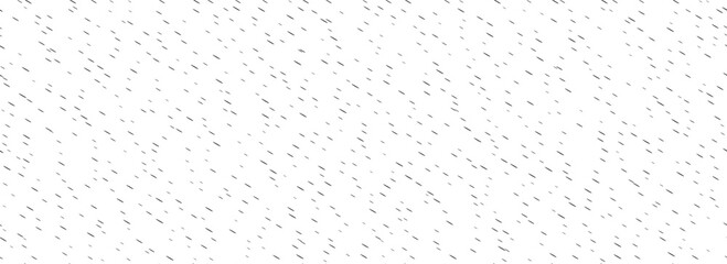 Poster - Small scratches seamless texture. Scattered little lines background. Black repeated tiny cuts pattern. Grunge random mottled grain overlay. Splashed specks and sprinkles repeating wallpaper. Vector