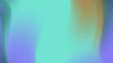 Poster - Abstract Gradient Color Motion Smooth Transition of Teal Purple and Gold