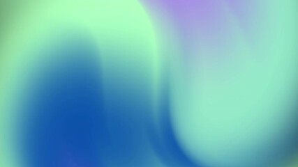 Poster - Abstract Gradient Motion Blue Green and Purple Color Blend