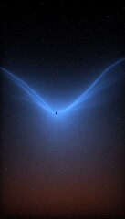 Wall Mural - Cosmic nebula with ethereal light