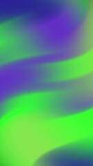 Poster - Abstract Gradient Motion Green and Purple Fluid Waves Background Video
