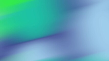 Poster - Abstract Gradient Motion Green Blue and Purple Color Transition Background