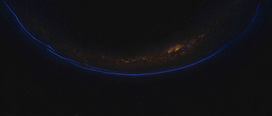 Wall Mural - Cosmic ring around a galaxy