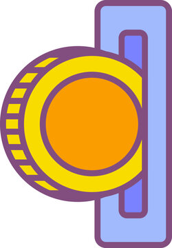 Retro Wave Arcade Element