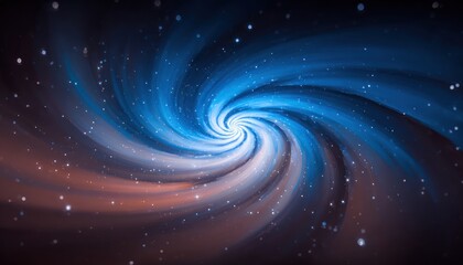 Wall Mural - Cosmic spiral nebula swirls