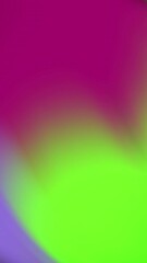 Poster - Abstract Gradient Motion Vibrant Purple Green and Violet Color Transition