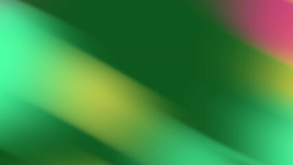 Poster - Abstract Green Gradient Motion Background with Dynamic Light Streaks