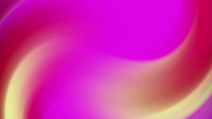 Poster - Abstract Pink and Yellow Gradient Swirl Background for Motion Graphics and Design