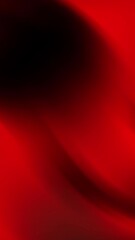 Poster - Abstract Red and Black Gradient Background with Flowing Motion for Video