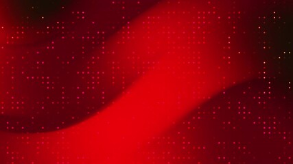 Poster - Abstract Red Pixelated Background with Dynamic Light and Shadow Movement