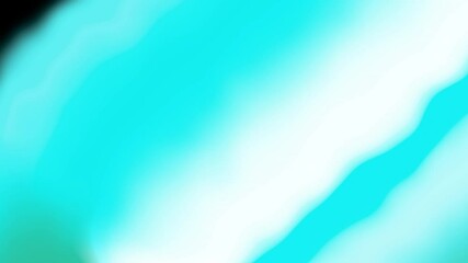 Poster - Abstract Turquoise and White Gradient Background Motion for Video Overlay