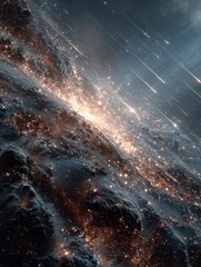 Wall Mural - Cosmic explosion (3)