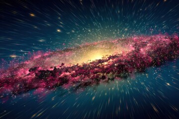Wall Mural - Cosmic ring of light (1)