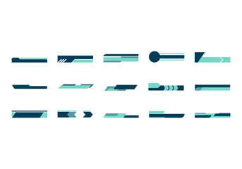 Poster - Modern Business Footer Element