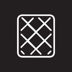 Poster - Modern geometric pattern of intersecting lines on black background graphic