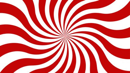 Poster - Abstract Geometric red diagonal fabric radial summer sunshine explosion energy with sunlight sunrise sunbeam and sunburst. Spiral radial striped backdrop design. Suitable for comic designs, invitation