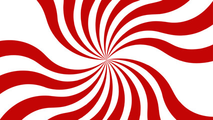 Leinwandbilder - Abstract Geometric red diagonal fabric radial summer sunshine explosion energy with sunlight sunrise sunbeam and sunburst. Spiral radial striped backdrop design. Suitable for comic designs, invitation